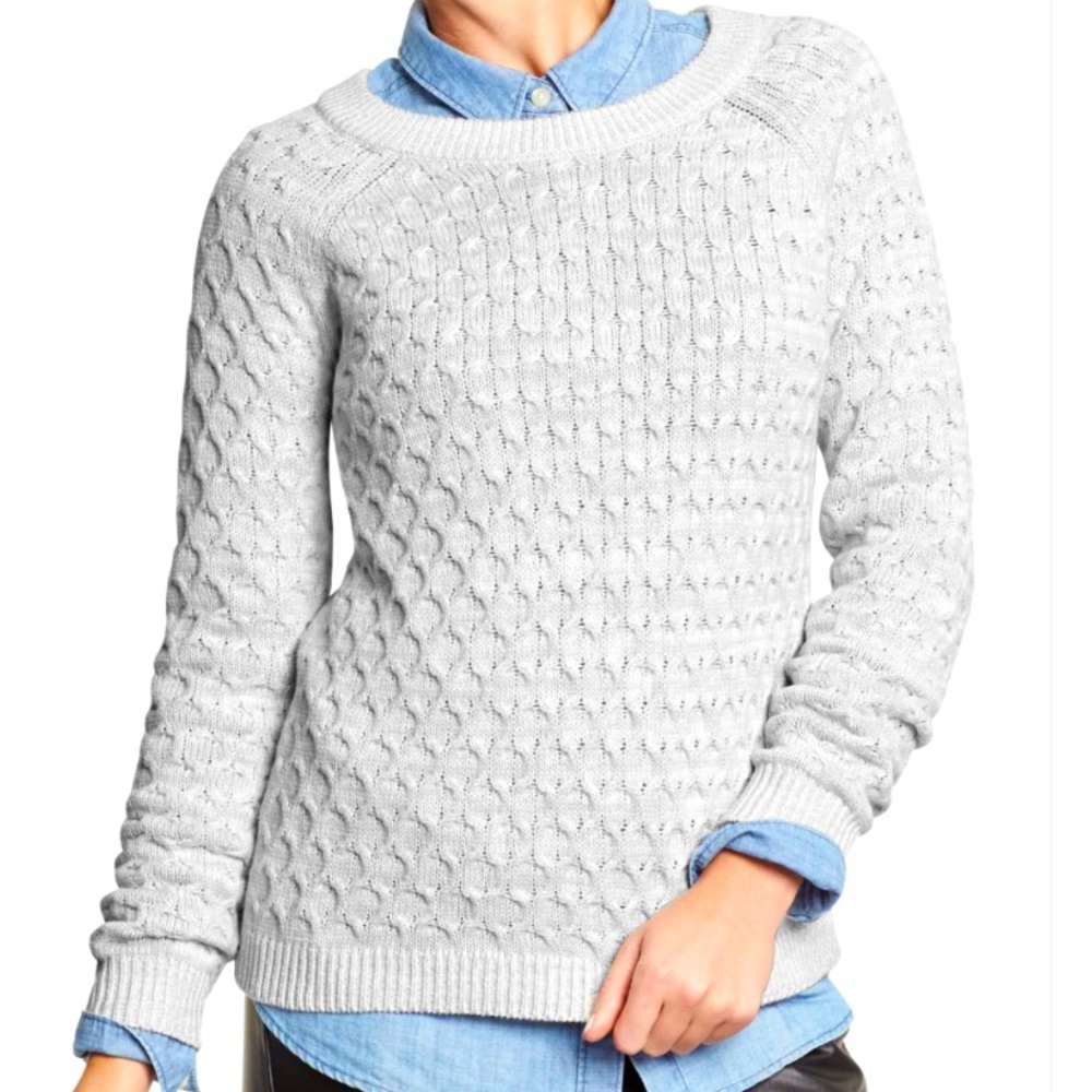 Old Navy Honeycomb Sweater